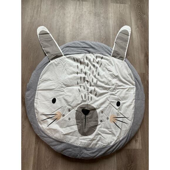 Rabbit Baby Crawling Mat, Play Mat, Tummy Time Mat, Activity Rug - Picture 1 of 5